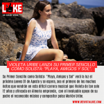 Violeta Uribe Lanza su Primer Sencillo como Solista: «Playa, Amigos y Sol»