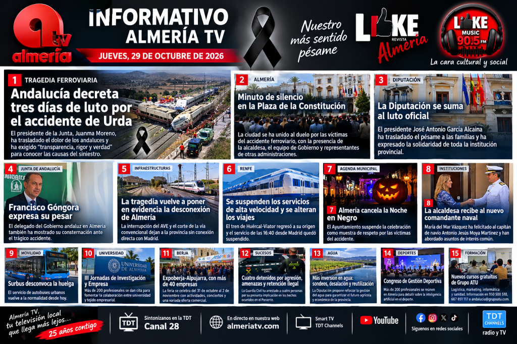 LAS NOTICIAS DE HOY 29 DE OCTUBRE 2026